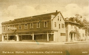 Palace Hotel, Livermore, California, mailed 1930                                                